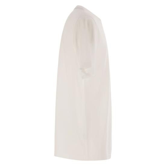 Kiton KITON Men Polo Shirts UMK0717HE30005 WHITE Size US L / EU 52-54 / 3 - 3 Thumbnail