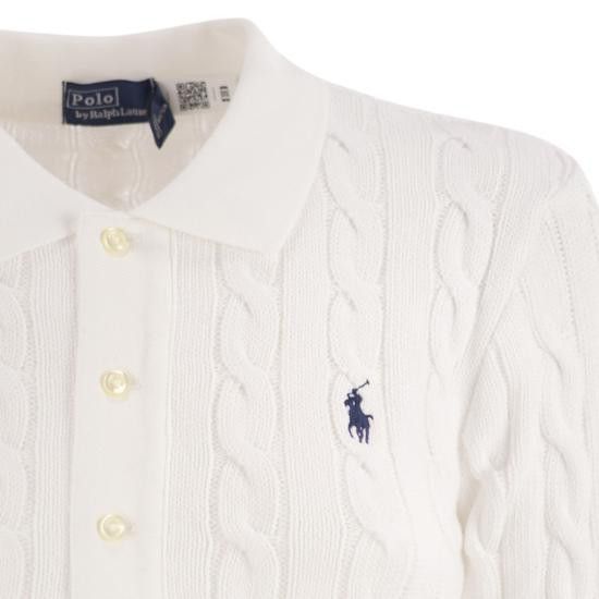 Polo Ralph Lauren POLO RALPH LAUREN Women Polo Shirts 211959100 WHITE Size XS / US 0-2 / IT 36-38 - 4 Thumbnail
