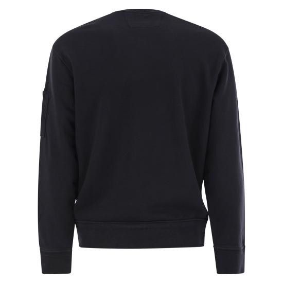 C.P. Company C.P. COMPANY Men Sweater 18CMSS098A BLUE Size US L / EU 52-54 / 3 - 2 Thumbnail