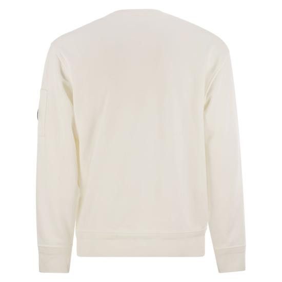 C.P. Company C.P. COMPANY Men Sweater 18CMSS098A WHITE Size US M / EU 48-50 / 2 - 2 Thumbnail