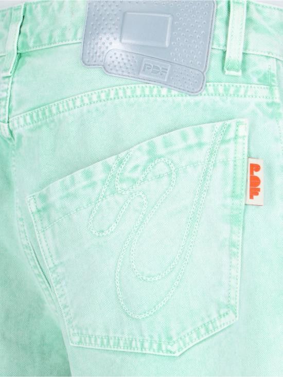 PDF PDF Men Denim Pants DFM03015TF120PX VERDE ACQUA Green Size US 34 / EU 50 - 4 Thumbnail