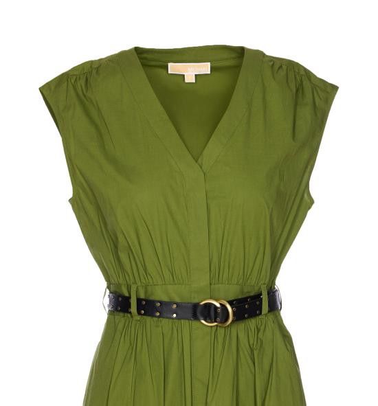 Michael Kors MICHAEL KORS Women Mid Skirts MS5830KF4C 340 Green Size S / US 4 / IT 40 - 4 Thumbnail