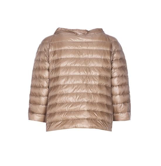 Herno HERNO Women Bubble Jackets PI0769D 12017Z2619 Beige Size XS / US 0-2 / IT 36-38 - 2 Thumbnail