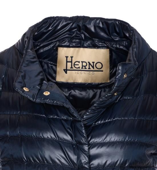 Herno HERNO Women Jackets PI0003DIC 12017Z9200 Blue Size S / US 4 / IT 40 - 4 Thumbnail