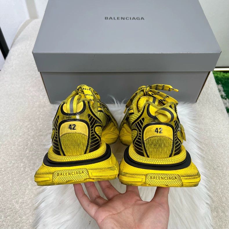Balenciaga Balenciaga Yellow and Black Dad Sneakers-yf Size US 9 / EU 42 - 3 Thumbnail