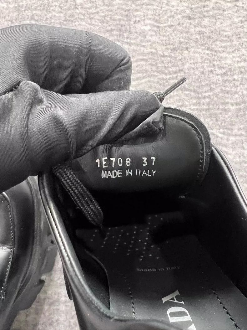 Prada Prada Thick Sole Loafers Shoes Size 37-yf Size US 6.5 / EU 39-40 - 7 Thumbnail