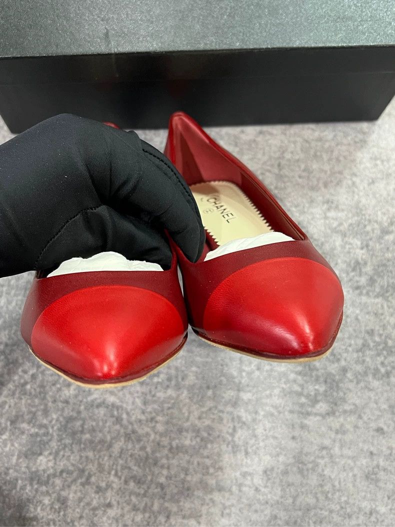 Chanel Chanel Colorblock Pearl High Heels-yf Size US 6 / EU 39 - 3 Thumbnail