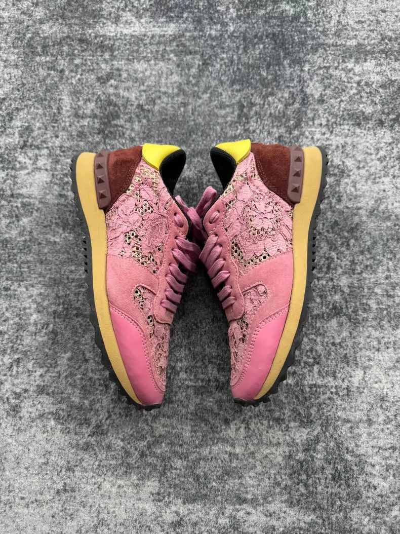 Valentino Valentino Pink Athletic Sneakers Size 35-yf Size US 5 / EU 37 - 3 Thumbnail