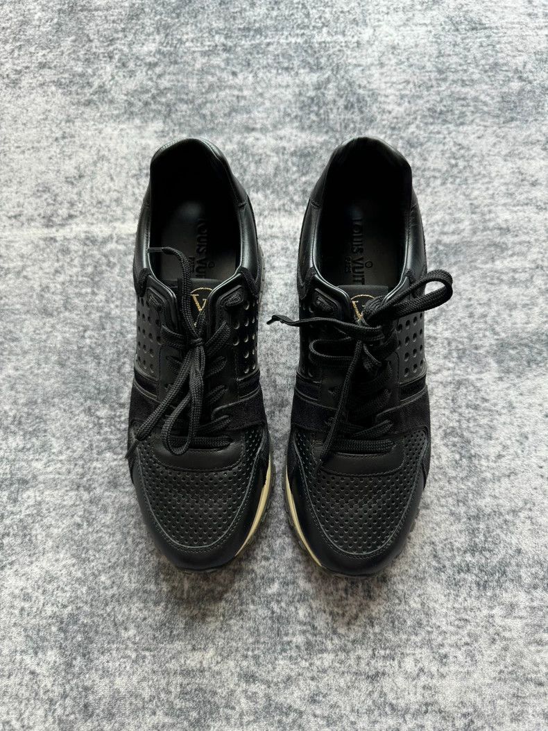 Louis Vuitton Louis Vuitton Black Gold Running Sneakers-yf Size US 5.5 / EU 38 - 3 Thumbnail
