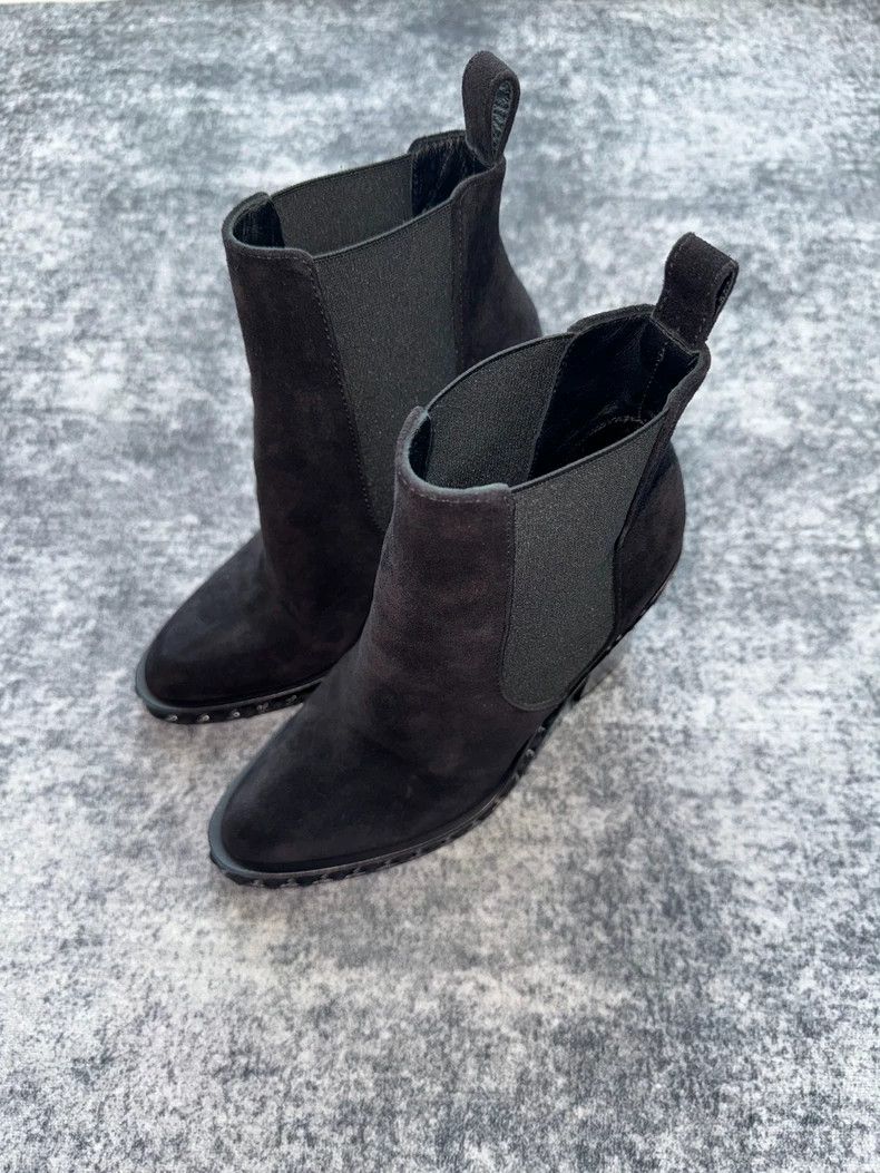 Chanel Chanel Suede High Heeled Boots-yf Size US 5.5 / EU 38 - 2 Thumbnail