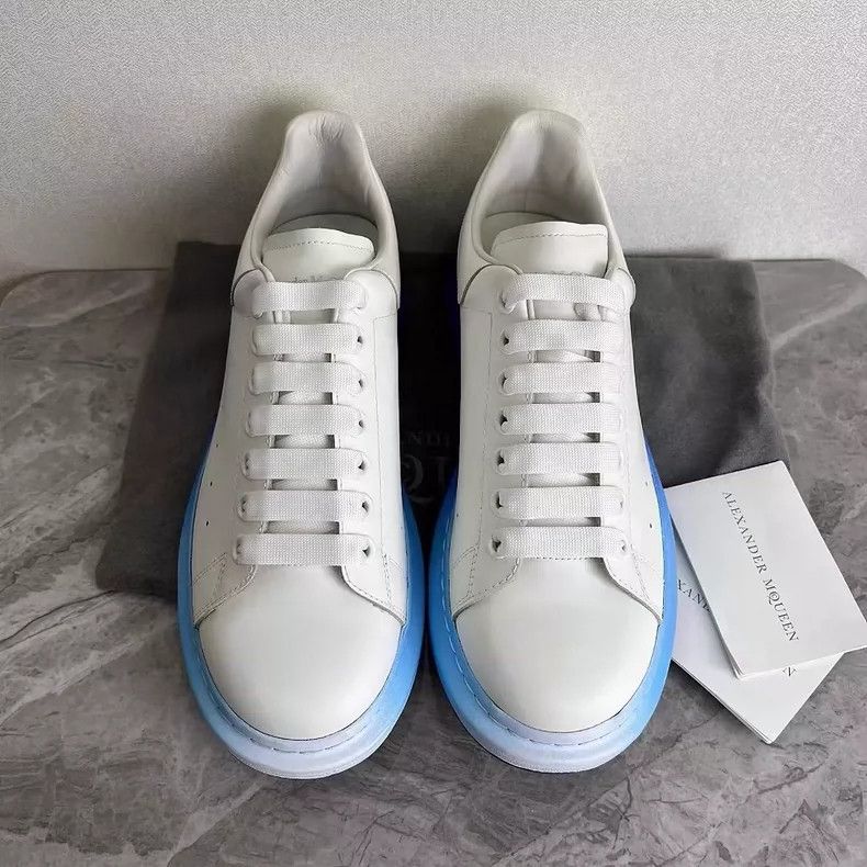 Alexander McQueen Alexander McQueen Gradient White Blue Sneakers-yf Size US 8 / EU 41 - 2 Thumbnail