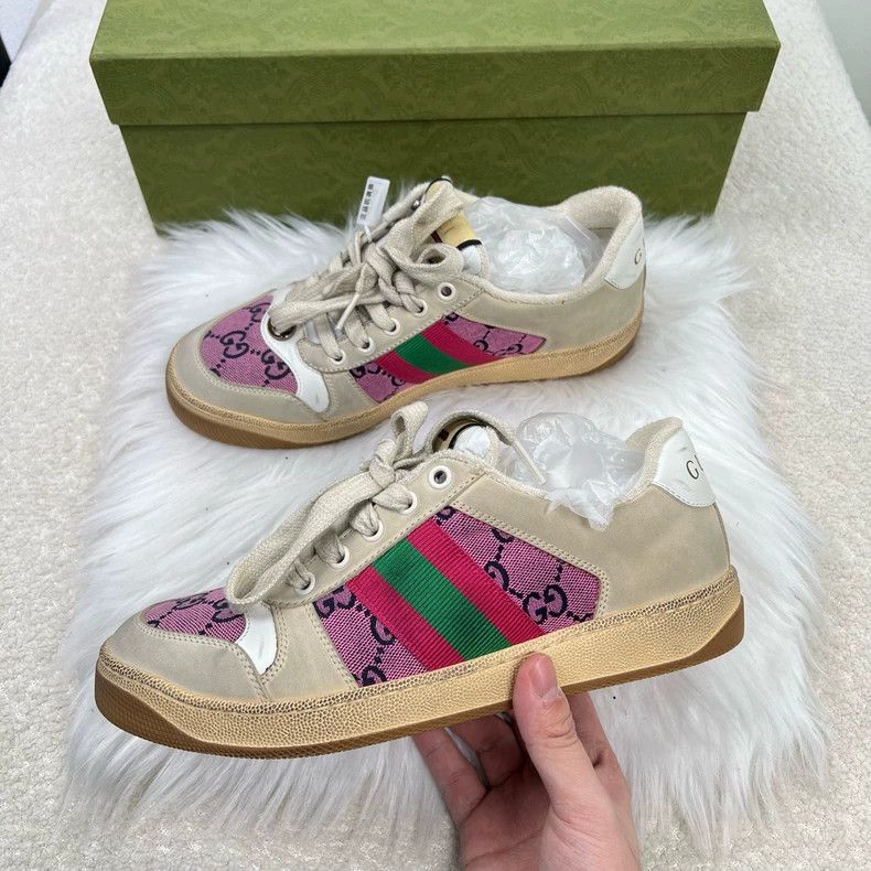 Gucci Double G Enamel Dirty Shoes-yf