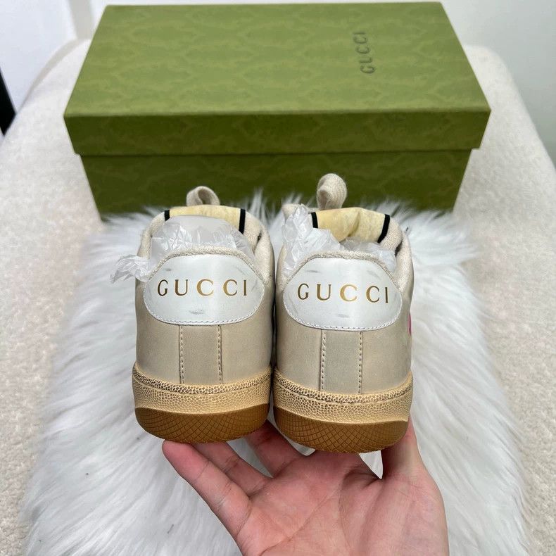 Gucci Double G Enamel Dirty Shoes-yf