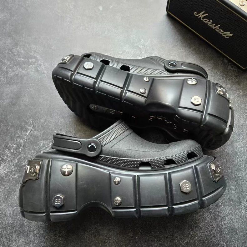 Balenciaga Balenciaga Crocs Thick Sole Clogs-yf Size US 11 / EU 44 - 3 Thumbnail
