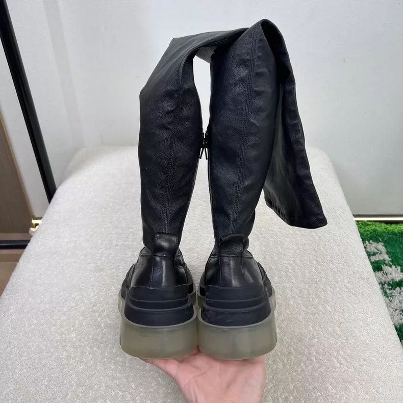 Bottega Veneta Bottega Veneta Leather Over-the-Knee Boots-yf Size US 7.5 / EU 40-41 - 5 Thumbnail