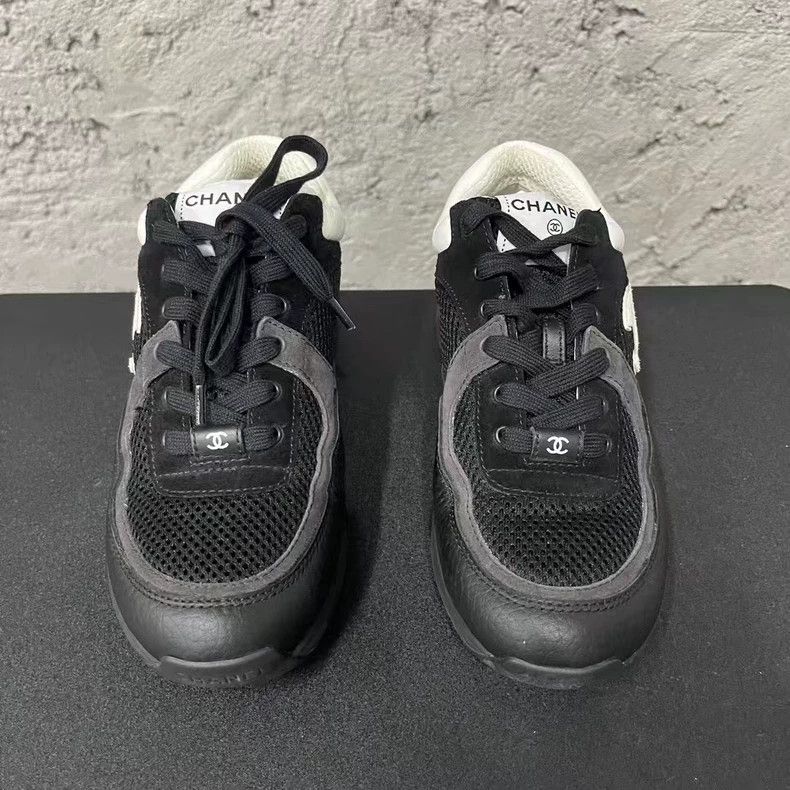 Chanel Chanel Black and White Sneakers-yf Size US 7.5 / EU 40-41 - 6 Thumbnail