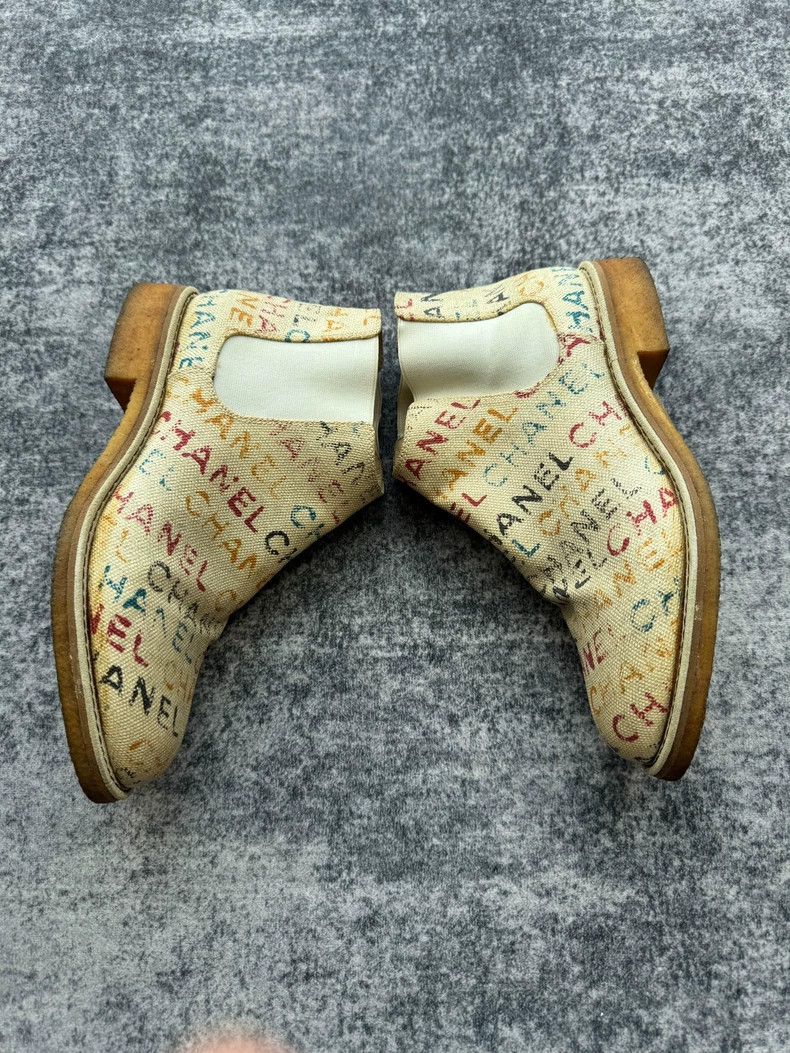 Chanel Chanel Graffiti Logo Ankle Boots-yf Size US 7.5 / EU 40-41 - 3 Thumbnail