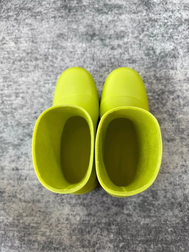 Bottega Veneta Bottega Veneta Green Rain Boots-yf Size US 5 / EU 37 - 4 Thumbnail