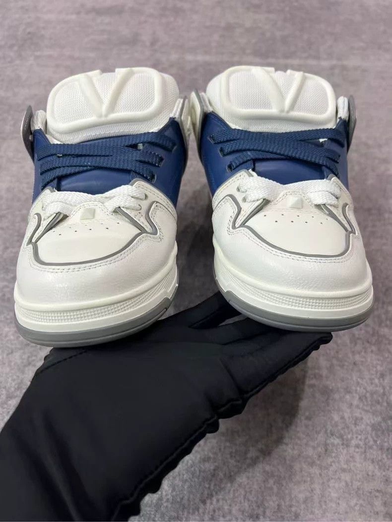 Valentino Valentino Blue and White Sneakers-yf Size US 8 / EU 41 - 3 Thumbnail