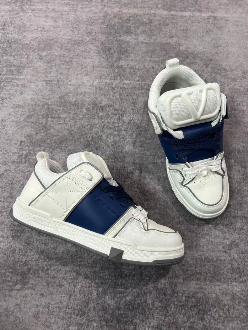 Valentino Valentino Blue and White Sneakers-yf Size US 8 / EU 41 - 2 Thumbnail