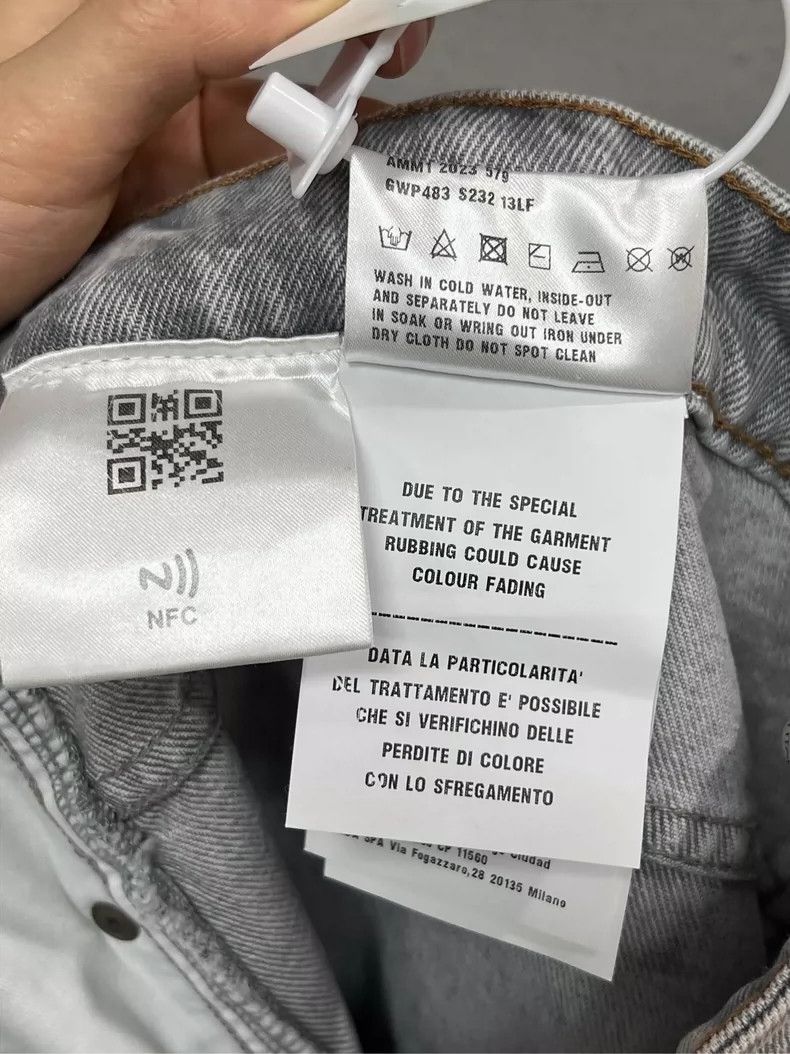 Miu Miu Miu Miu Ripped Wash Denim Jeans-yf Size US 29 - 5 Thumbnail