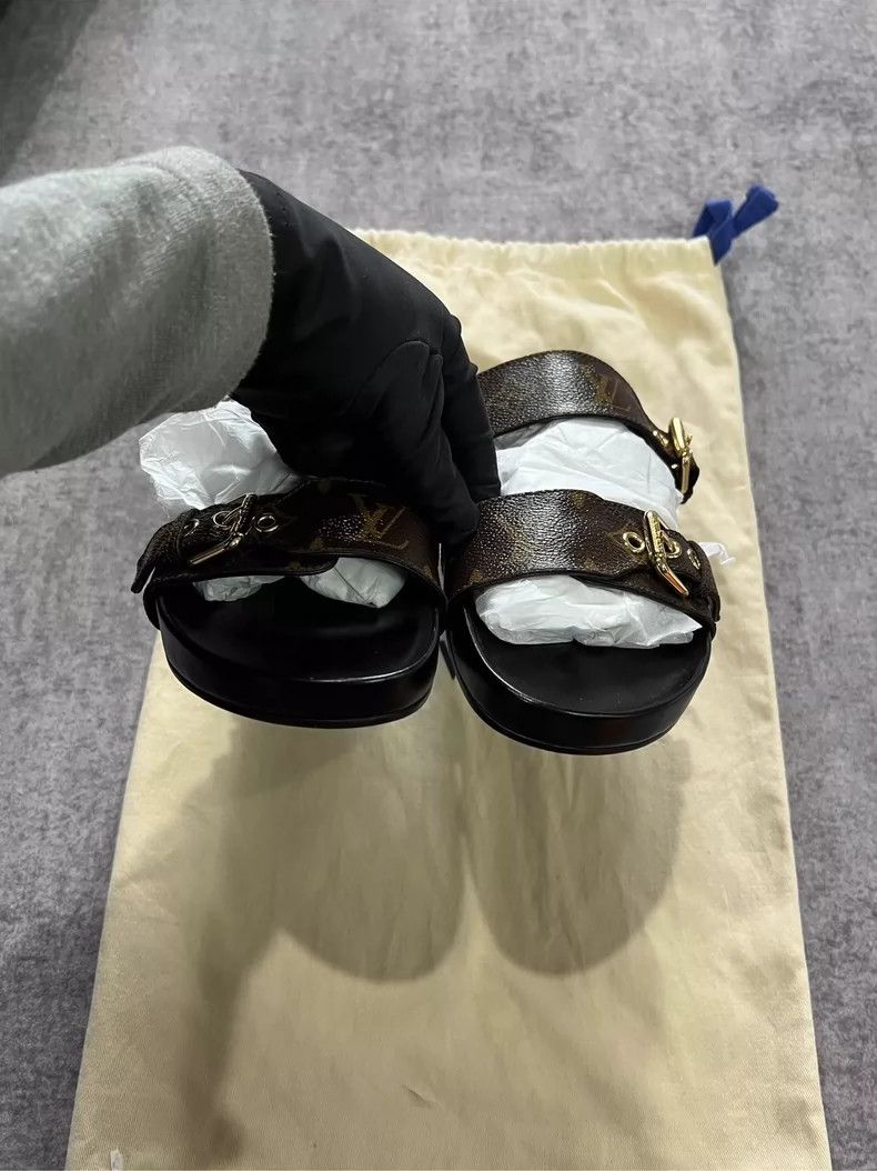 Louis Vuitton Louis Vuitton Vintage Style Sandals Size 39-yf Size US 8 / EU 41 - 4 Thumbnail