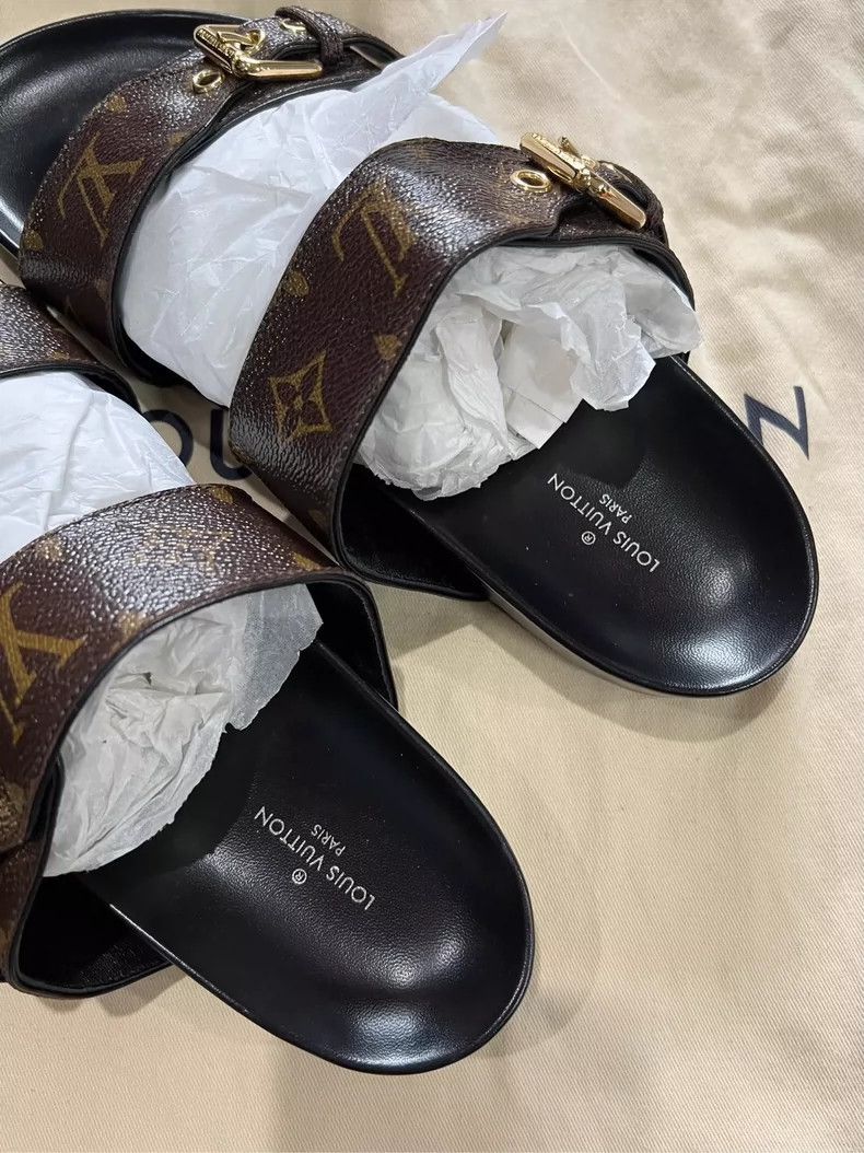 Louis Vuitton Louis Vuitton Vintage Style Sandals Size 39-yf Size US 8 / EU 41 - 5 Thumbnail