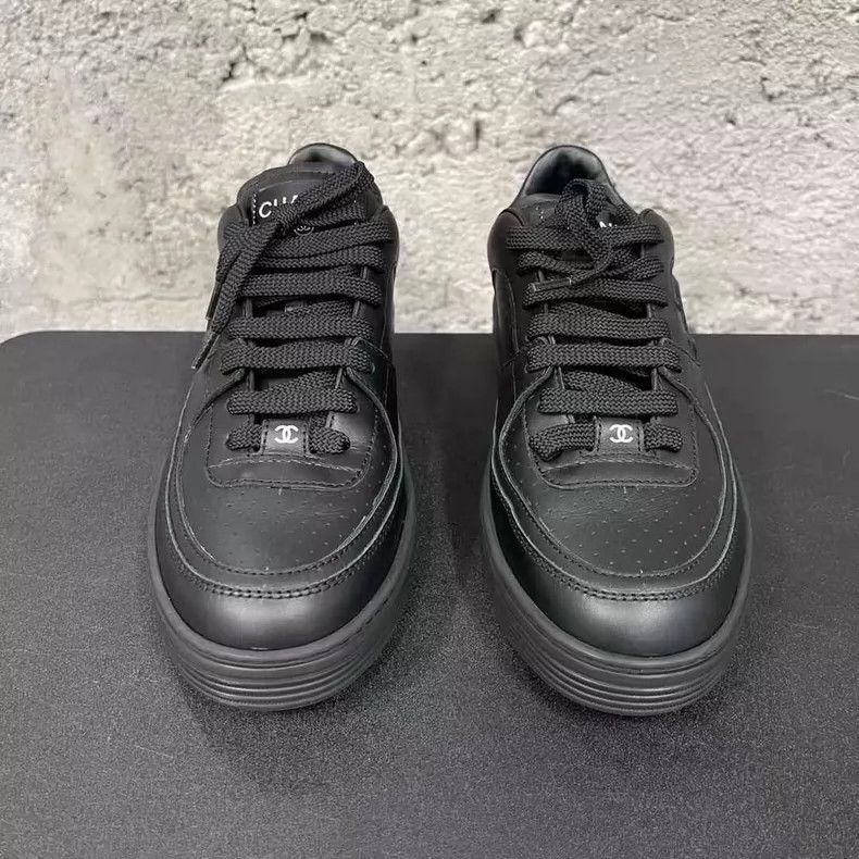 Chanel Chanel Black Air Force One Style Sneakers-yf Size US 6.5 / EU 39-40 - 6 Thumbnail