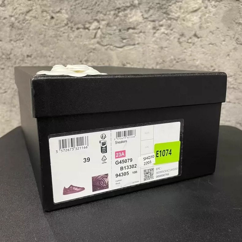 Chanel Chanel Black Air Force One Style Sneakers-yf Size US 6.5 / EU 39-40 - 9 Thumbnail