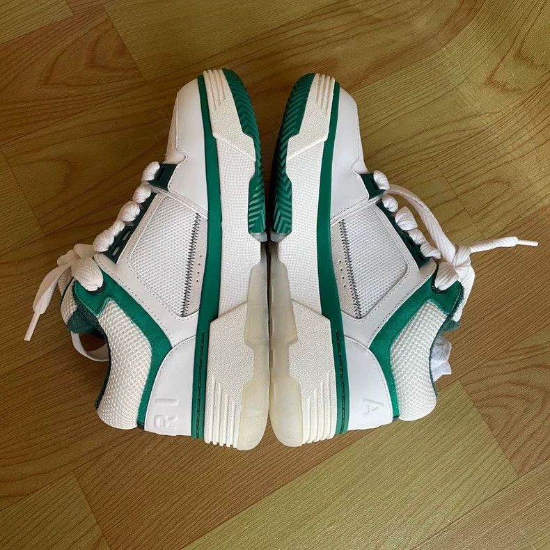 Amiri AMIRI MA-1 Low Top White Green Sneakers-yf Size US 6.5 / EU 39-40 - 6 Thumbnail