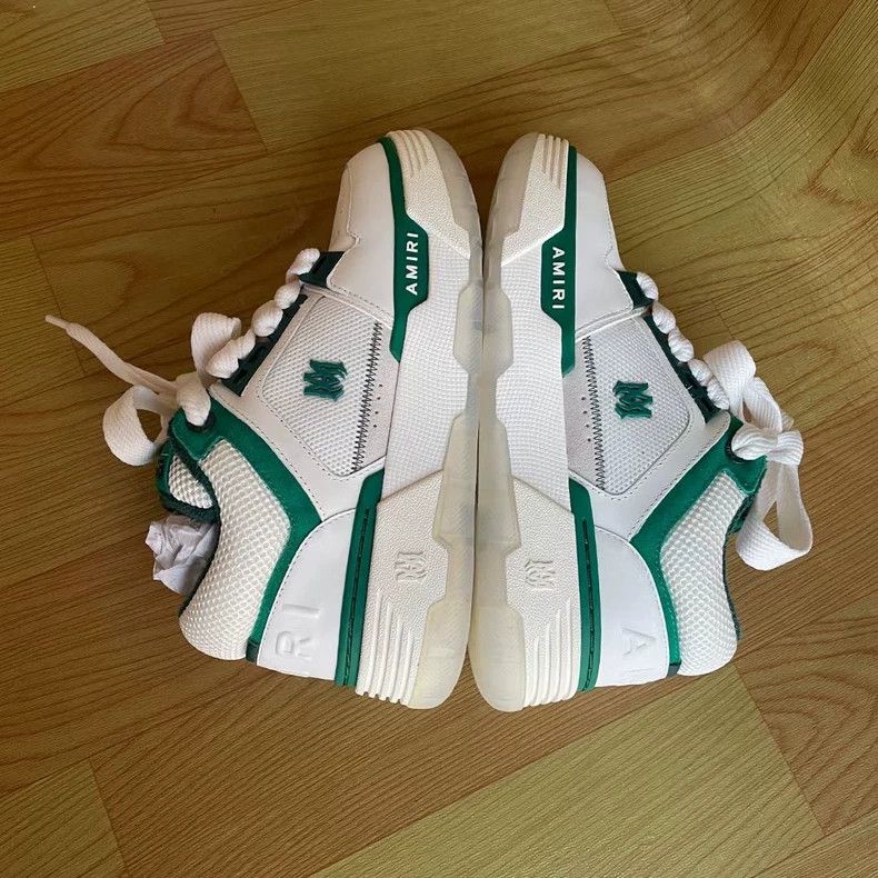 Amiri AMIRI MA-1 Low Top White Green Sneakers-yf Size US 6.5 / EU 39-40 - 3 Thumbnail