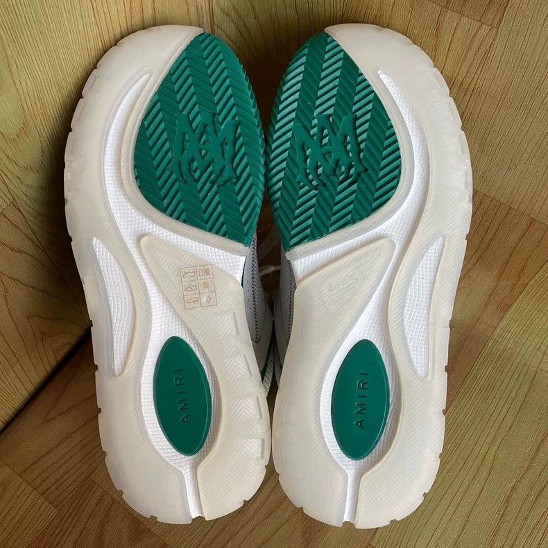 Amiri AMIRI MA-1 Low Top White Green Sneakers-yf Size US 6.5 / EU 39-40 - 5 Thumbnail