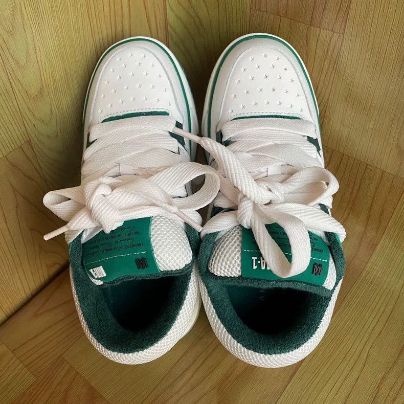 Amiri AMIRI MA-1 Low Top White Green Sneakers-yf Size US 6.5 / EU 39-40 - 7 Thumbnail