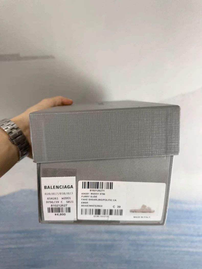 Balenciaga Balenciaga Teddy Slippers with Embroidery-yf Size US 8 / EU 41 - 6 Thumbnail