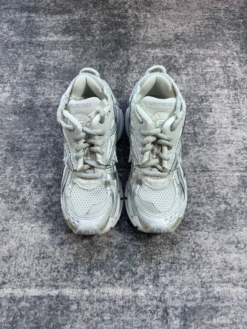 Balenciaga Balenciaga Silver Runner Running Shoes Size 40-yf Size US 7.5 / EU 40-41 - 2 Thumbnail