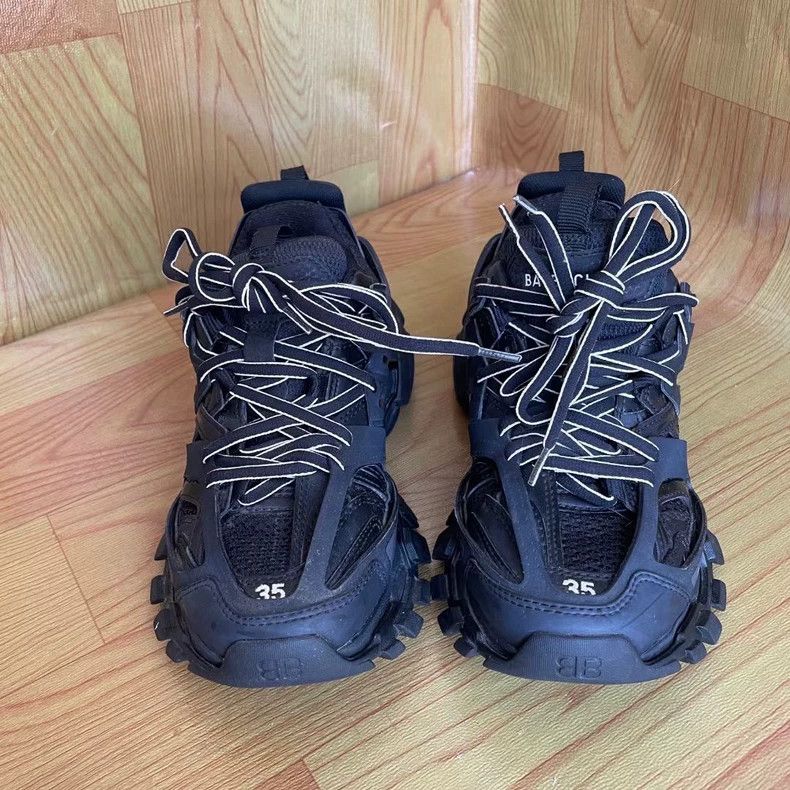 Balenciaga Balenciaga Track Black Dad Sneakers Size 35-yf Size US 5 / EU 37 - 2 Thumbnail