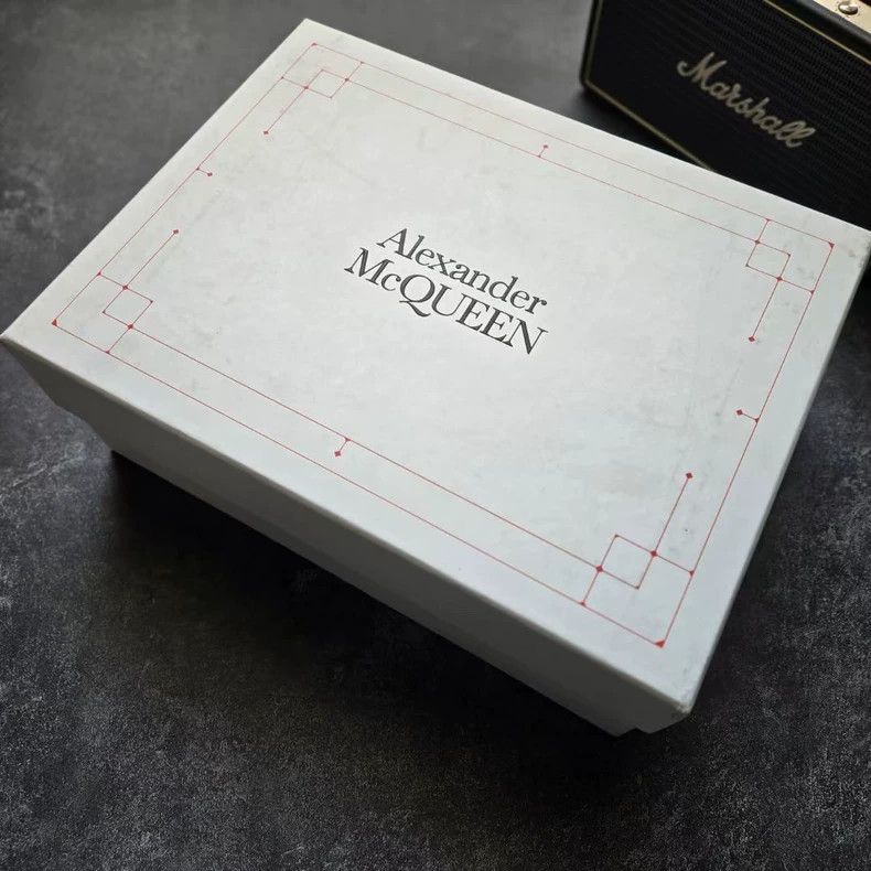 Alexander McQueen Alexander McQueen New White Textured Sneakers-yf Size US 6.5 / EU 39-40 - 8 Thumbnail