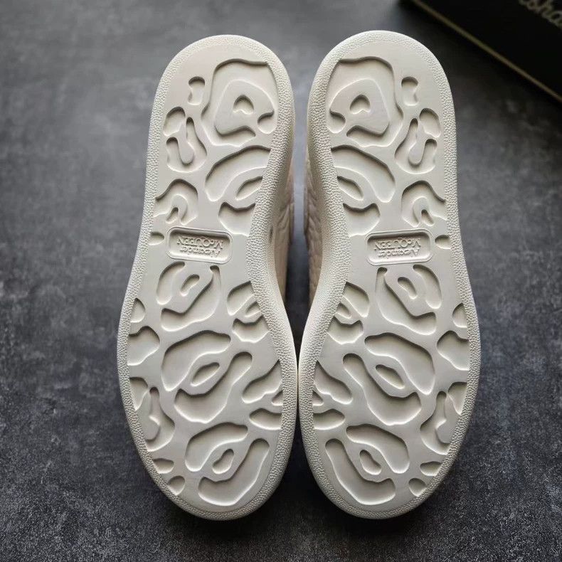 Alexander McQueen Alexander McQueen New White Textured Sneakers-yf Size US 6.5 / EU 39-40 - 7 Thumbnail