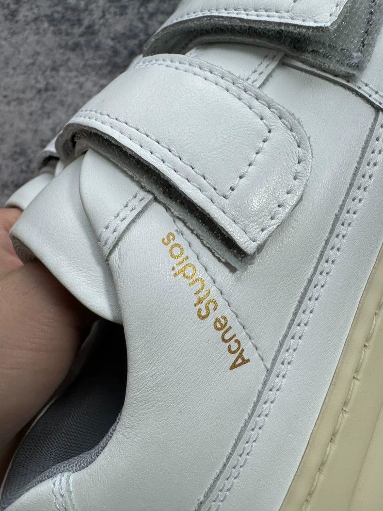 Acne Studios Acne Studios Velcro White Sneakers Size 35-yf Size US 5 / EU 37 - 7 Thumbnail