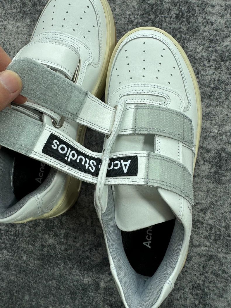Acne Studios Acne Studios Velcro White Sneakers Size 35-yf Size US 5 / EU 37 - 6 Thumbnail