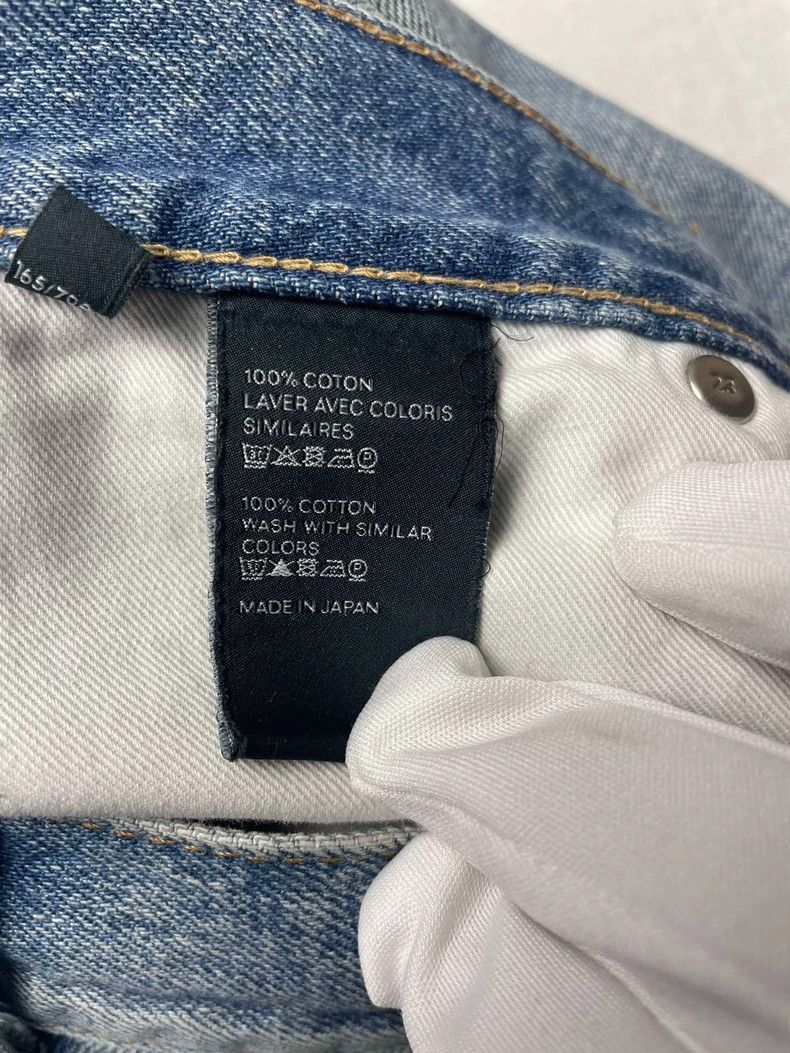 Celine Celine Wash Design Denim Pants with Frayed Hem-yf Size US 28 / EU 44 - 6 Thumbnail