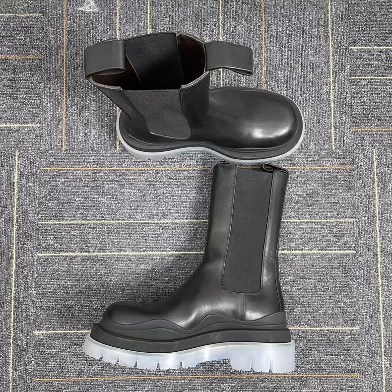 Bottega Veneta Bottega Veneta Black Chelsea Boots-yf Size US 7.5 / EU 40-41 - 3 Thumbnail