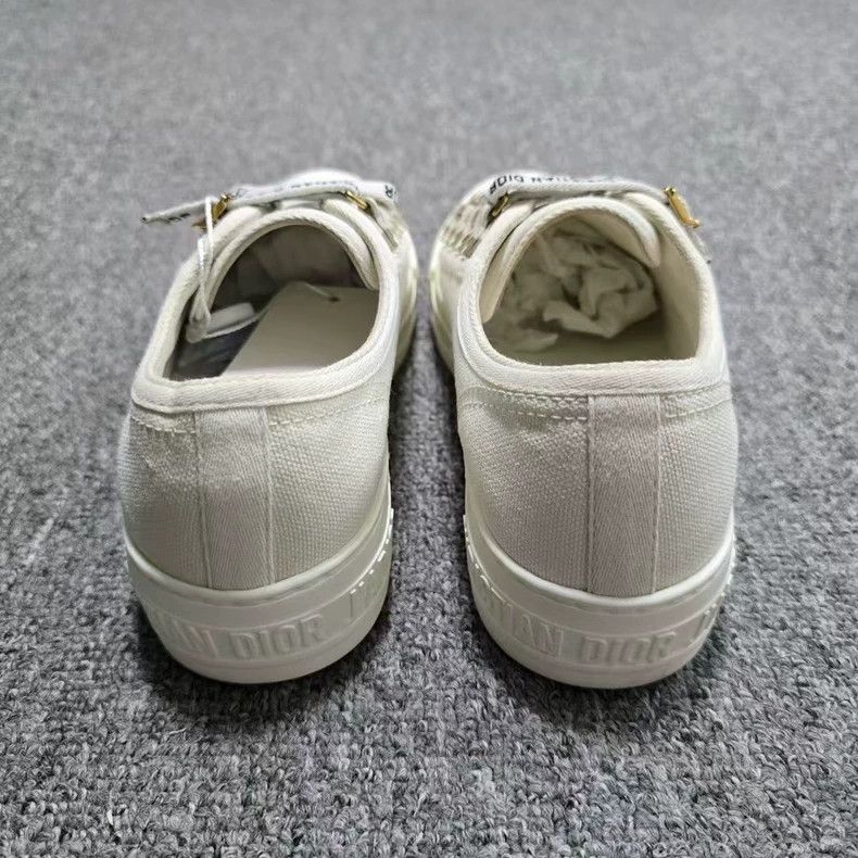 Dior Dior White Logo Lace Sneakers-yf Size US 5.5 / EU 38 - 4 Thumbnail