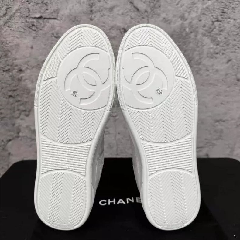 Chanel Chanel White Air Force One Sneakers-yf Size US 6.5 / EU 39-40 - 7 Thumbnail