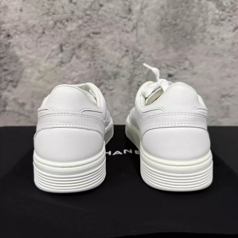 Chanel Chanel White Air Force One Sneakers-yf Size US 6.5 / EU 39-40 - 3 Thumbnail