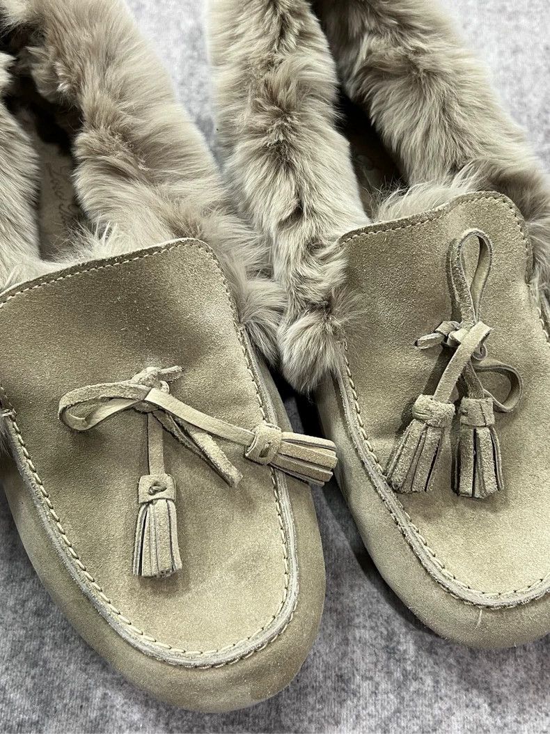 Loro Piana Loro Piana Plush Suede Moccasin Slippers-yf Size US 6.5 / EU 39-40 - 2 Thumbnail