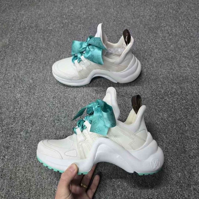 Louis Vuitton Louis Vuitton Green Ribbon Dad Sneakers-yf Size US 5.5 / EU 38 - 5 Thumbnail