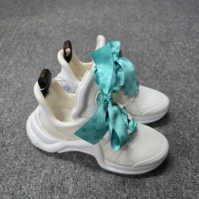 Louis Vuitton Louis Vuitton Green Ribbon Dad Sneakers-yf Size US 5.5 / EU 38 - 3 Thumbnail