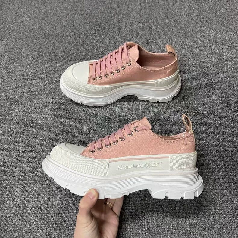 Alexander McQueen Mcq Martin Boots Thick Sole Pink-yf Size US 7.5 / EU 40-41 - 2 Thumbnail