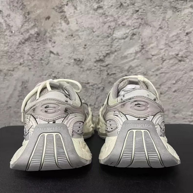 Balenciaga Balenciaga Gray White Dad Sneakers-yf Size US 5 / EU 37 - 3 Thumbnail